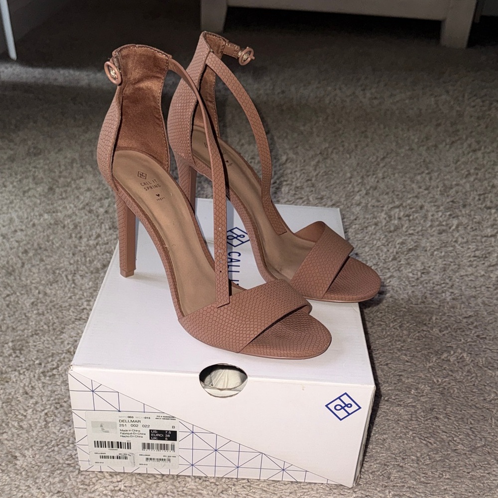 Aldo Chic Brown Heels